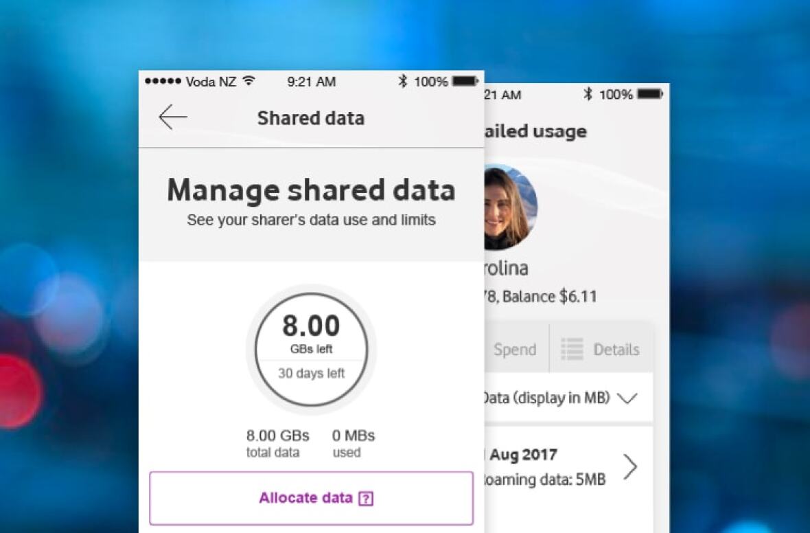 Manage shared data