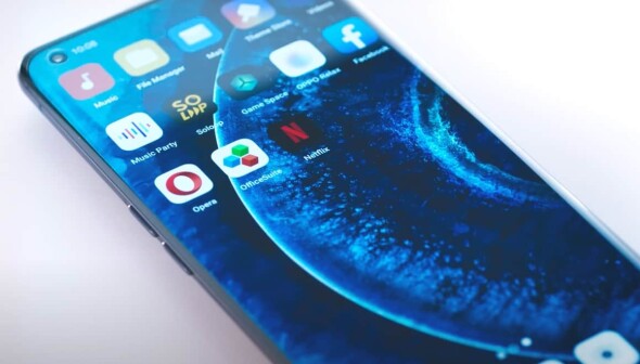 OPPO phone screen