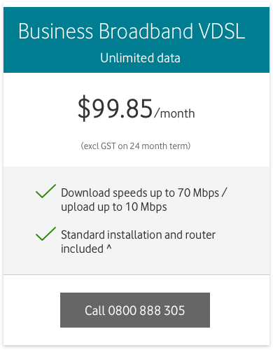 Business VDSL unlimited