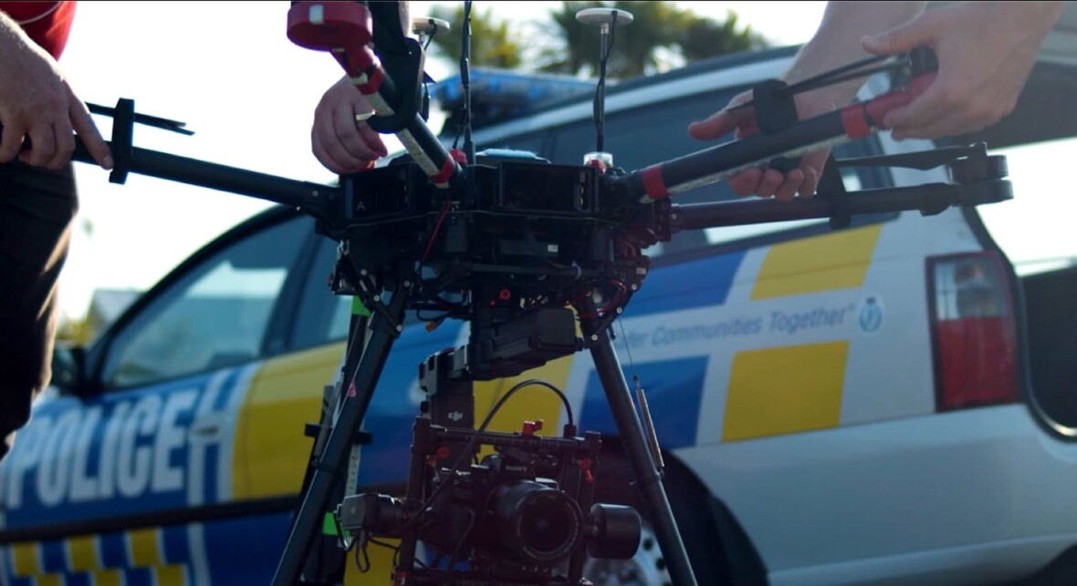 NZ police drone