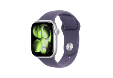 Apple Watch Series 11 LTE 42mm Silver Aluminium Purple Fog Sport Band
