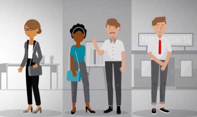 Animated photo of People in an office