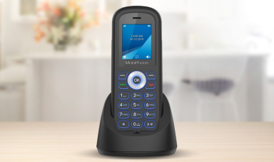 a cordless handset