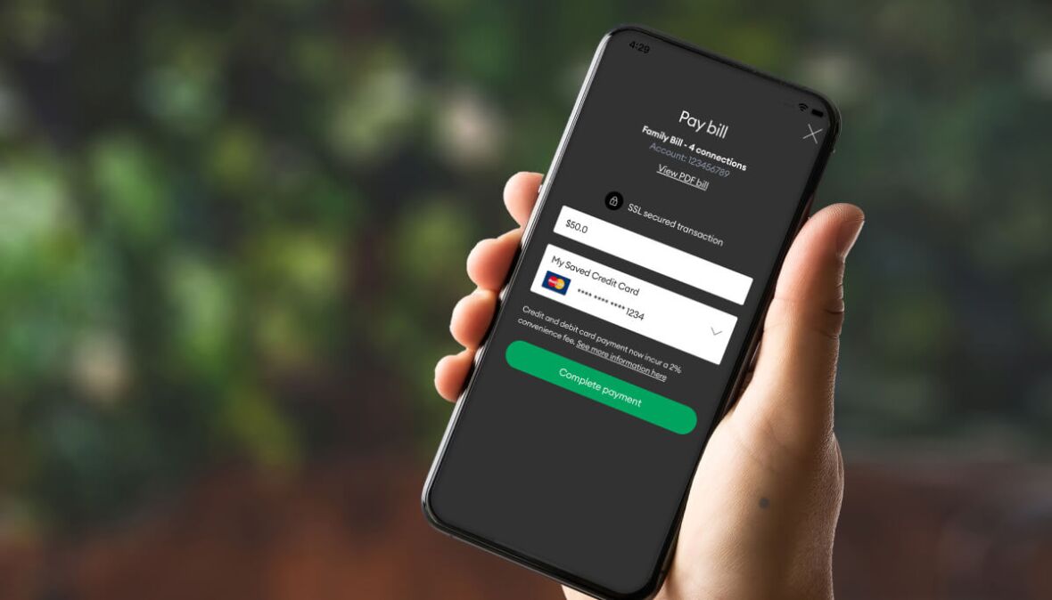 People on their device