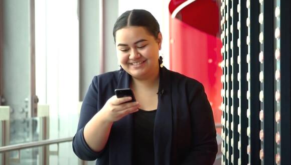Brianna Fruean reads Vodafone Tiny Ted Talk entries