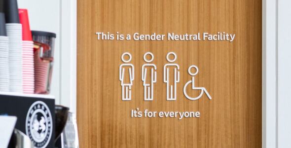 Gender neutral toilets