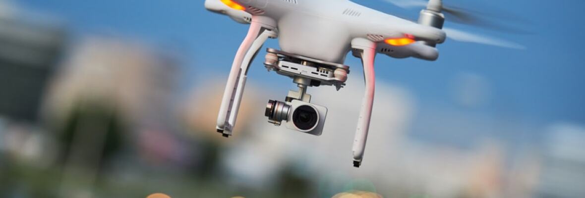 Photo of a drone with camera