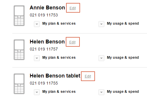 Manage users on shared data