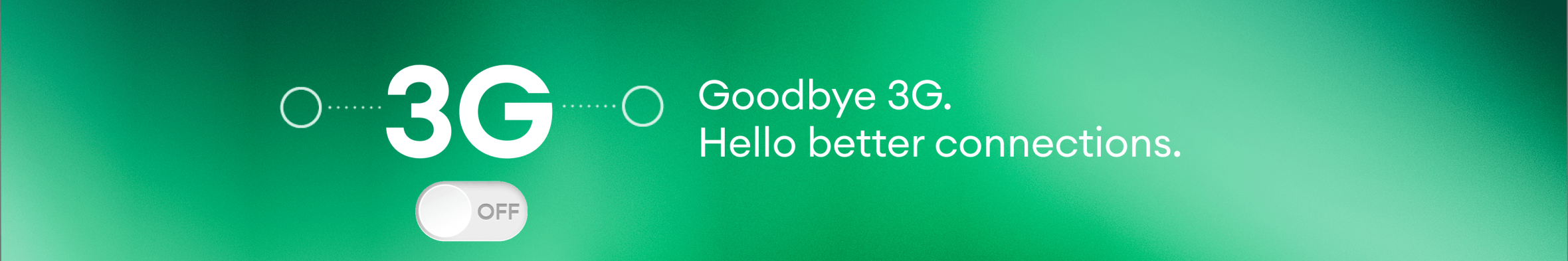 3G Network shutdown.