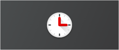 mobile addons additional mins clock graphic