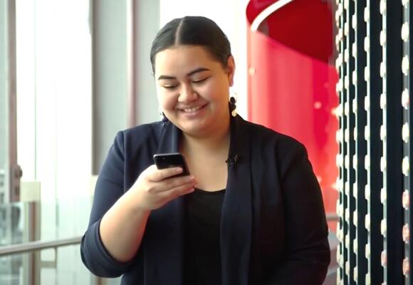 Brianna Fruean reads Vodafone Tiny Ted Talk entries