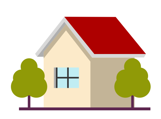 Image of a cartoon house