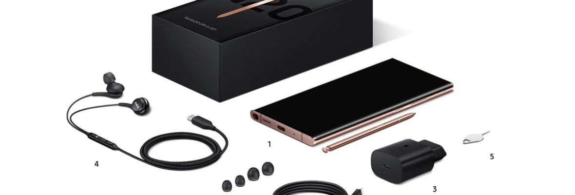 Galaxy Note20 with all accessories