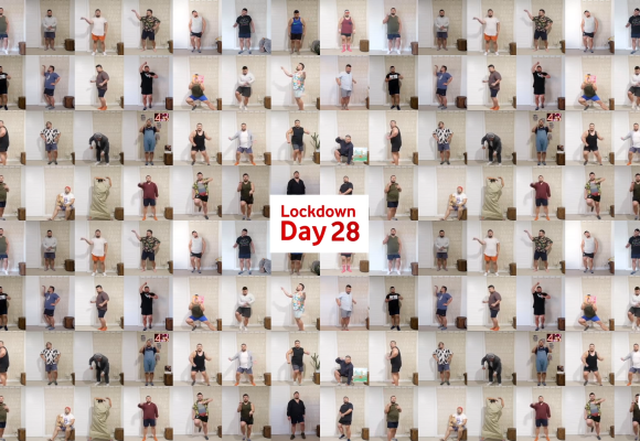 Morro Q uploaded a video of himself dancing every day during lockdown